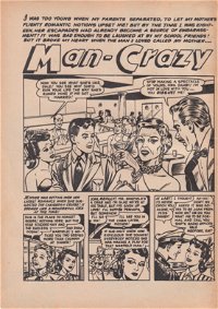 Romantic Love (Malian, 1951? series) #20 — Man-Crazy (page 1)