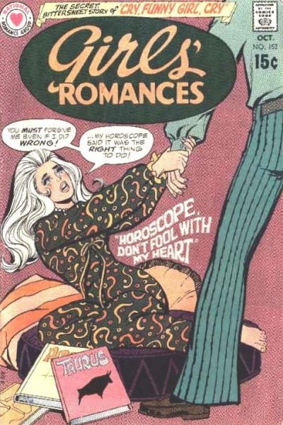 Girls' Romances (DC, 1950 series) #152 (October 1970)
