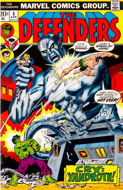 The Defenders (Marvel, 1972 series) #5 (April 1973)