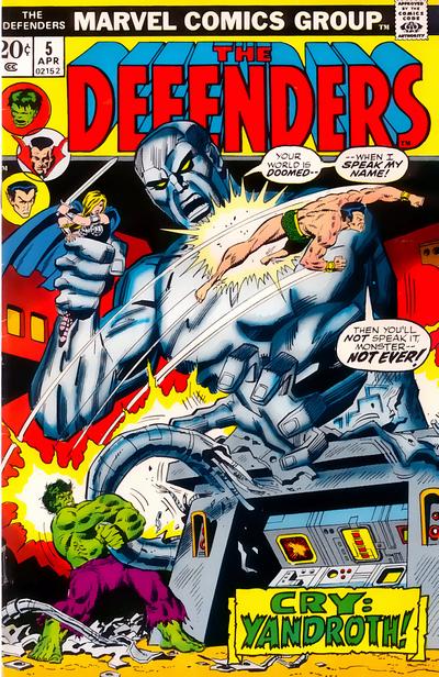 The Defenders  #5 (April 1973)