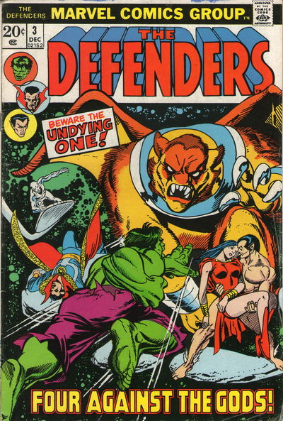 The Defenders (Marvel, 1972 series) #3 (December 1972)