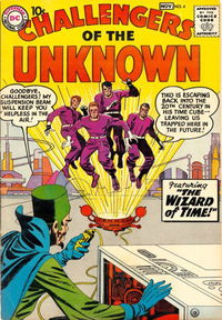 Challengers of the Unknown (DC, 1958 series) #4 October-November 1958