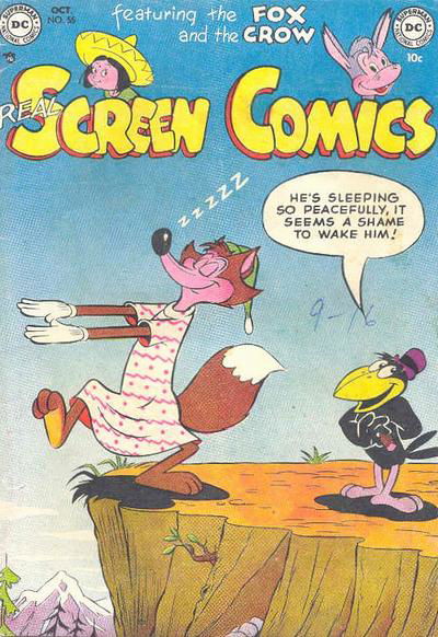 Real Screen Comics (DC, 1945 series) #55 October 1952