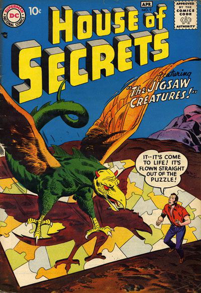 House of Secrets (DC, 1956 series) #9 (March-April 1958)