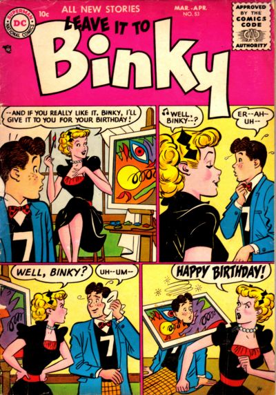 Leave it to Binky (DC, 1948 series) #53 (March-April 1956)