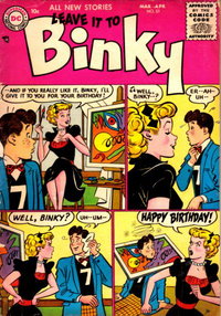 Leave it to Binky (DC, 1948 series)  #53 (March-April 1956)