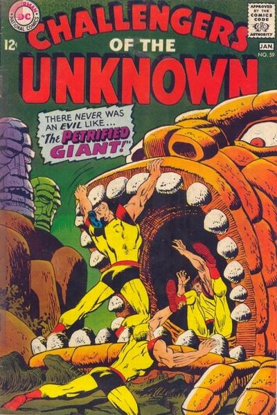 Challengers of the Unknown  #59 (1967-January 1968)