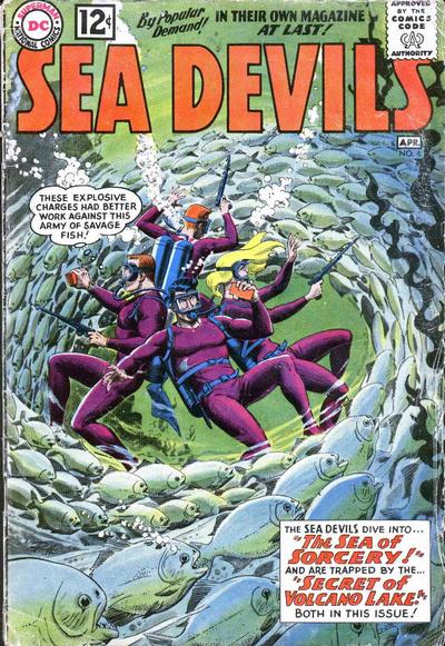 Sea Devils  #4 (March-April 1962)