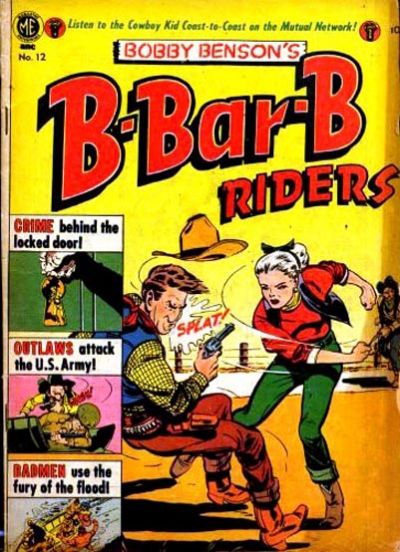 Bobby Benson's B-Bar-B Riders (Magazine Enterprises, 1950 series) #12 (October-November 1951)