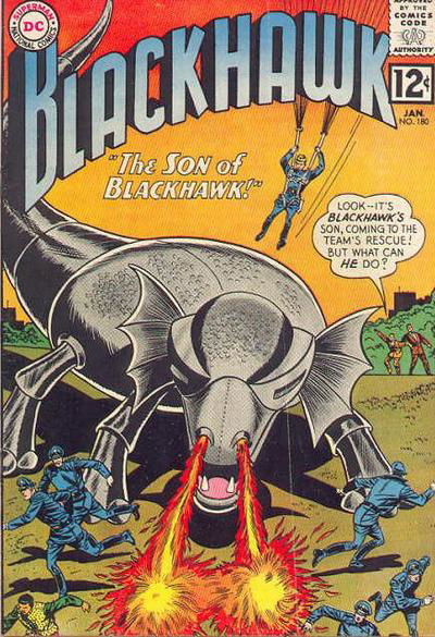 Blackhawk (DC, 1957 series) #180 January 1963