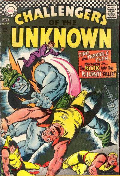 Challengers of the Unknown  #57 (August-September 1967)