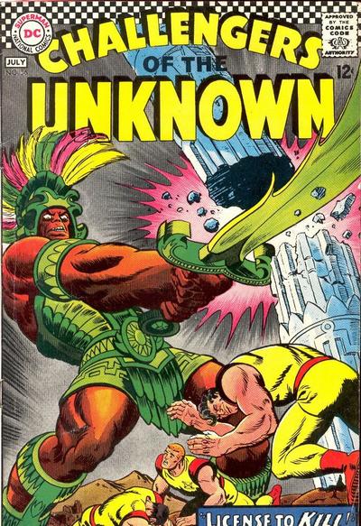 Challengers of the Unknown (DC, 1958 series) #56 (June-July 1967)