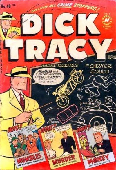 Dick Tracy (Harvey, 1950 series) #48 (February 1952)