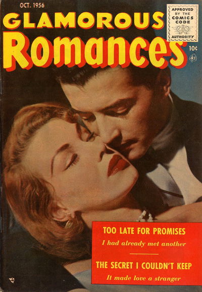 Glamorous Romances (Ace, 1949 series) #90 October 1956