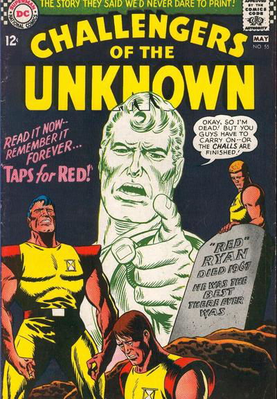 Challengers of the Unknown (DC, 1958 series) #55 April-May 1967