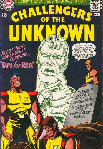 Challengers of the Unknown (DC, 1958 series) #55 April-May 1967