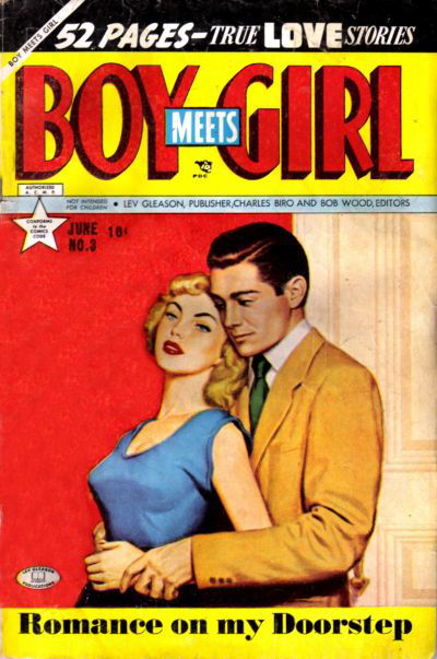 Boy Meets Girl (Lev Gleason, 1950 series) #3 (June 1950)