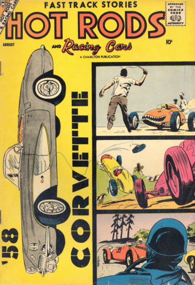 Hot Rods and Racing Cars  #36 (August 1958)