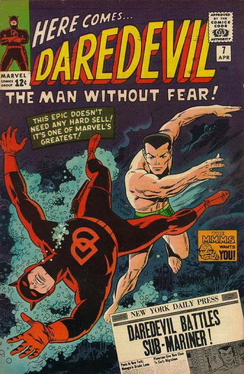 Daredevil Battles Sub-Mariner!