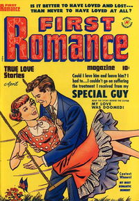 First Romance Magazine (Harvey, 1949 series) #5 April 1950