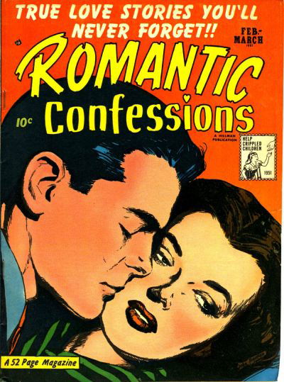 Romantic Confessions (Hillman, 1949 series) v1#12 (February-March 1951)