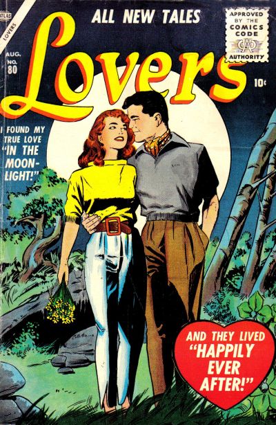 Lovers  #80 (August 1956)