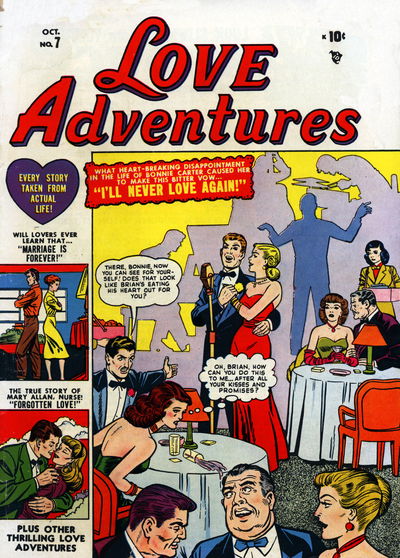 Love Adventures (Marvel, 1949 series) #7 October 1951