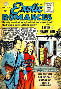 Exotic Romances  #30 (July 1956)