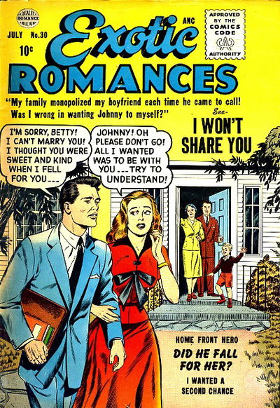 Exotic Romances  #30 (July 1956)