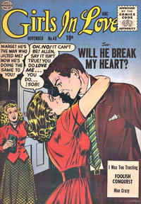 Girls in Love  #48 (November 1955)