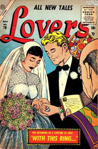 Lovers (Marvel, 1949 series) #78 (May 1956)