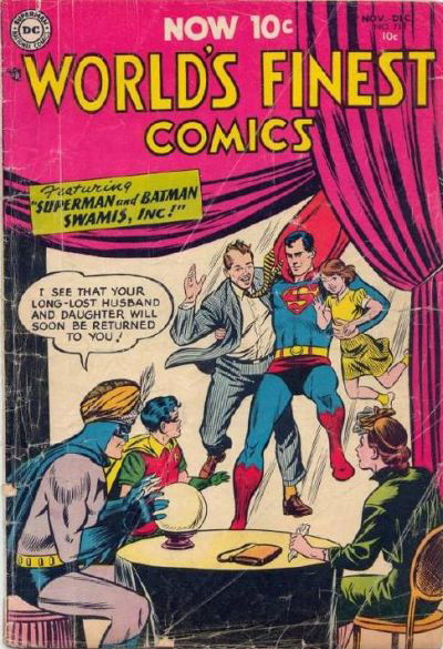 World's Finest Comics (DC, 1941 series) #73 November-December 1954