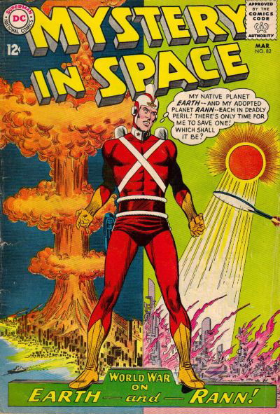 Mystery in Space (DC, 1951 series) #82 March 1963