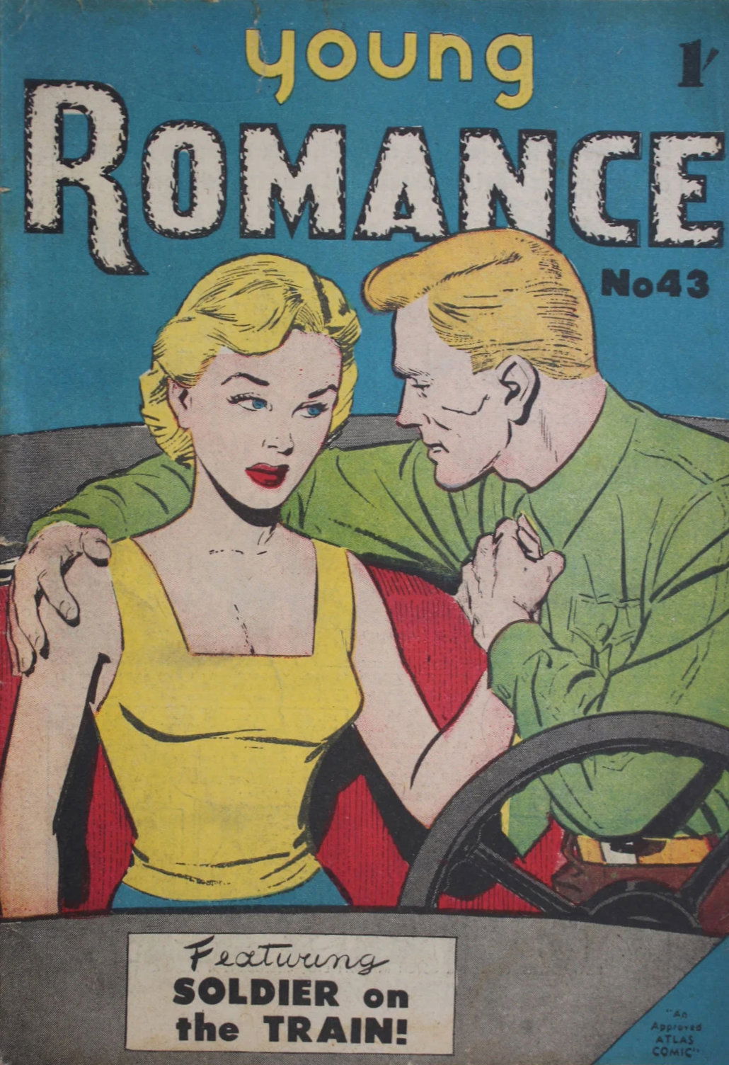Young Romance (Atlas, 1949? series) #43 ([March 1957?])