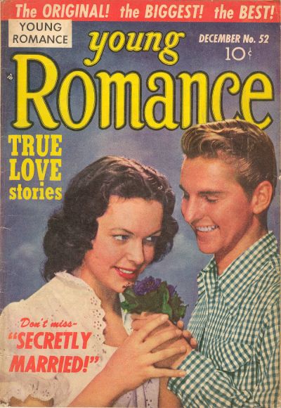 Young Romance (Prize, 1947 series) v6#4 (52) (December 1952)