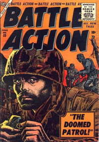 Battle Action (Atlas [Marvel], 1952 series)  #23 (June 1956) — The Doomed Patrol!