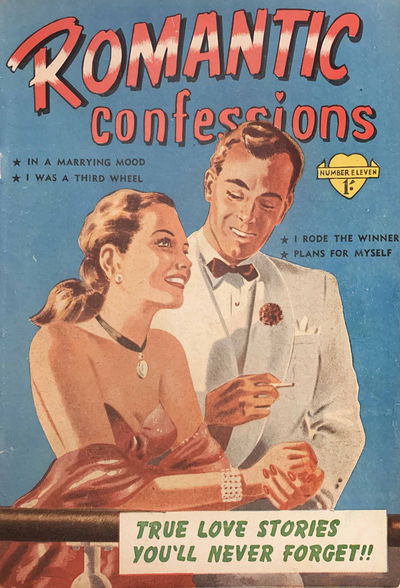 Romantic Confessions (Pyramid, 1951? series) #11 ([August 1952?])