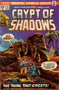 Crypt of Shadows (Marvel, 1973 series)  #14 (November 1974)