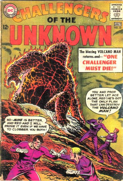 Challengers of the Unknown  #32 (June-July 1963)