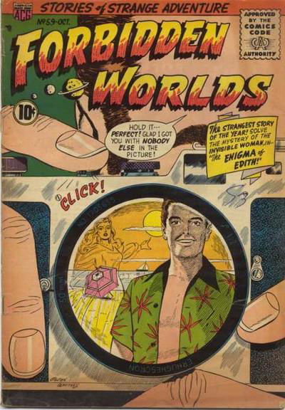 Forbidden Worlds (ACG, 1951 series) #59 October 1957