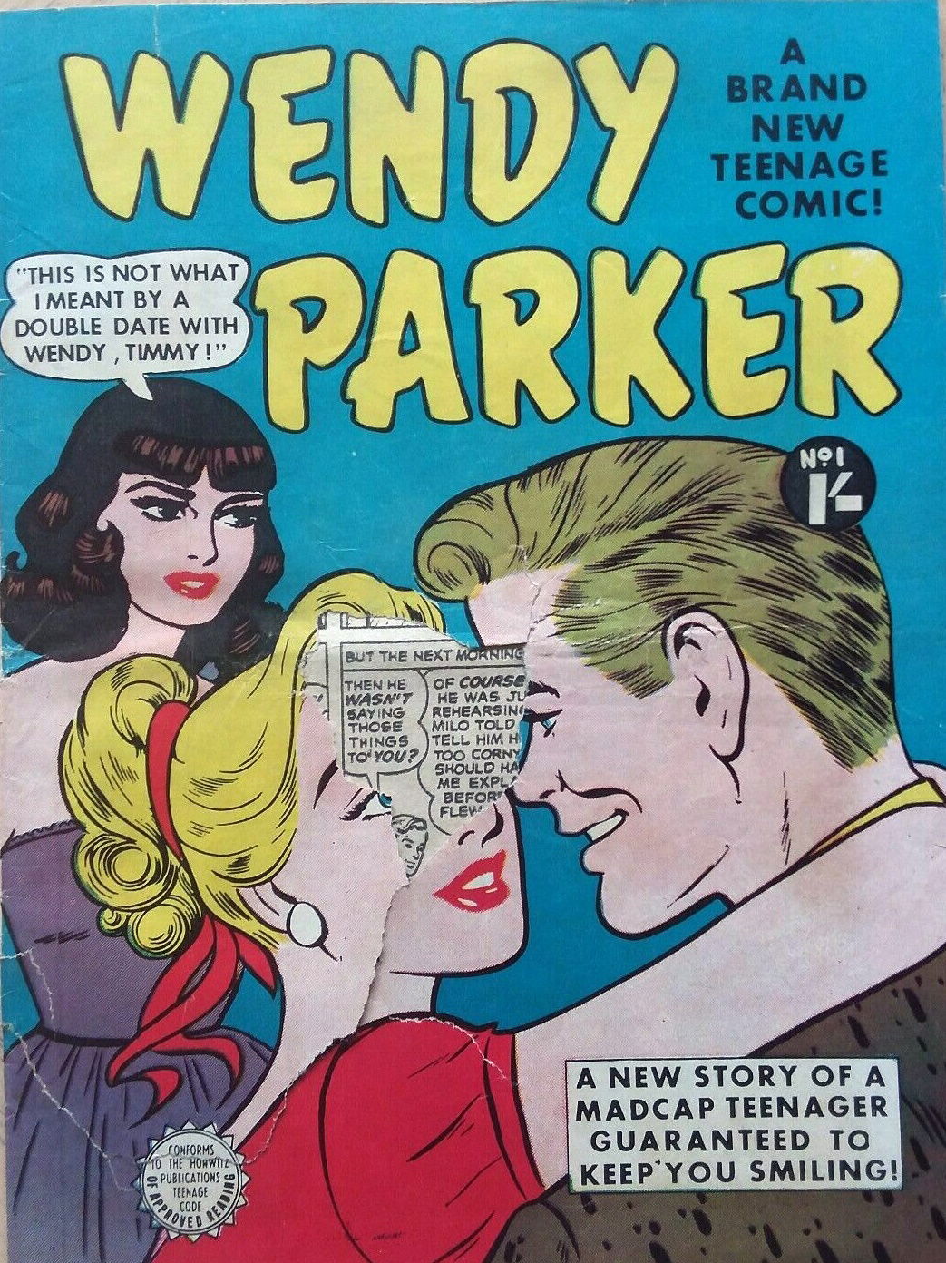 Wendy Parker (Horwitz, 1960? series) #1 ([July 1960?])
