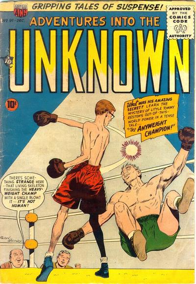 Adventures into the Unknown  #91 (December 1957)