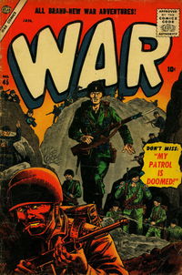 War Comics (Atlas [Marvel], 1950 series) #45 January 1957