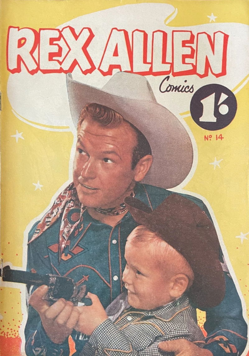 Rex Allen Comics (HJ Edwards, 1957? series) #14 ([February 1958?])