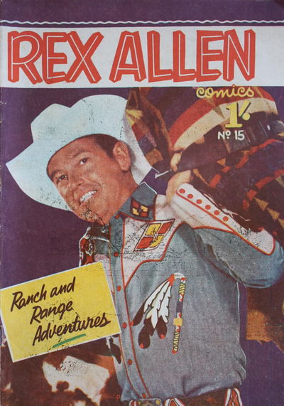 Rex Allen Comics (HJ Edwards, 1957? series) #15 ([March 1958?])