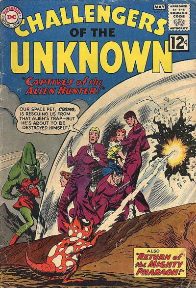 Challengers of the Unknown (DC, 1958 series) #25 April-May 1962