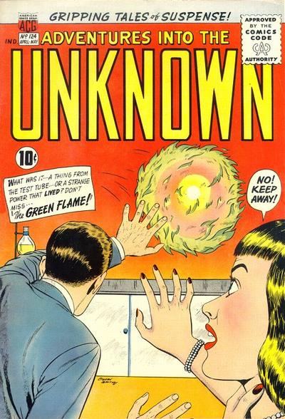 Adventures into the Unknown (ACG, 1948 series) #124 (May 1961)