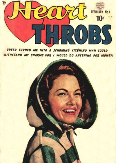 Heart Throbs (Quality, 1949 series) #4 (February 1950)