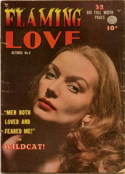 Flaming Love (Quality, 1949 series) #6 October 1950