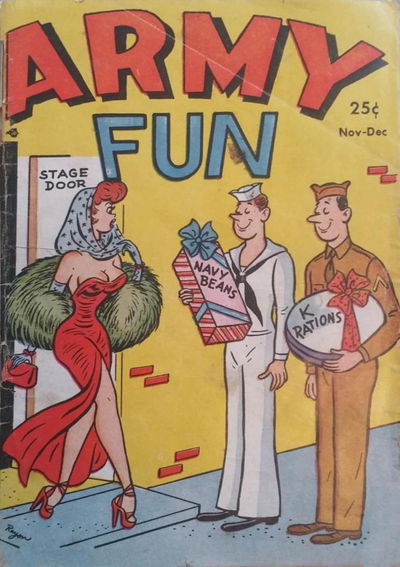 Army Fun (Prize, 1952 series) v1#1 November-December 1951